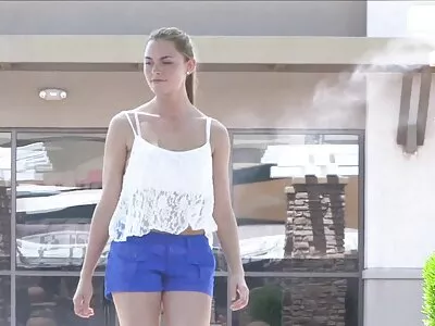 漂亮女朋友的华丽口交